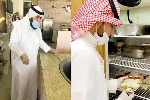 حملات رقابية على المنشآت الغذائية بالأسياح وتطبيق الجزاءات بحق المخالفين