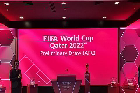 «الأخضر» وفلسطين واليمن بمجموعة واحدة في تصفيات كأس العالم 2022 وآسيا 2023