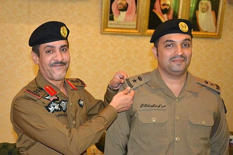 قائد «تدريب الأمن» بمكة يُقلِّد المالكي رتبته الجديدة