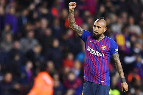 برشلونة يرفض إعارة أورتو فيدال إلى «الإنتر»