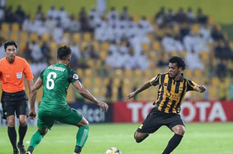 بالصور.. الاتحاد يفوز بثنائية على ذوب آهن في ذهاب ثمن نهائي آسيا