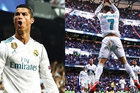 رونالدو يكشف سر احتفاله الشهير عند إحرازه الأهداف