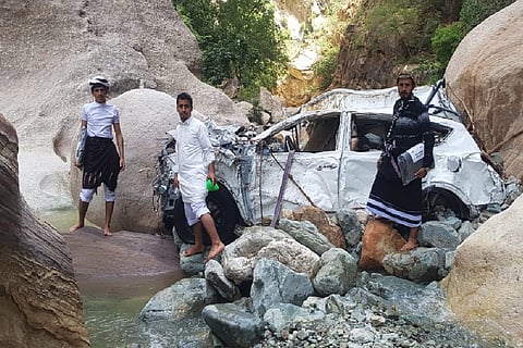 بالصور.. تفاصيل 72 ساعة من البحث عن مفقودي وادي لجب