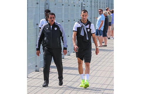 «الشباب» يفقد خدمات بلعمري لمدة شهر