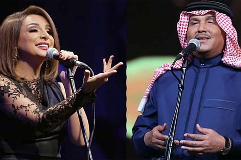 محمد عبده وأنغام على موعد مع عشاق الطرب الأصيل في حفل اليوم الوطني بجازان