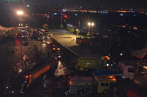 مدني جدة يعلن السيطرة على حريق قطار الحرمين وبدء مرحلة التبريد