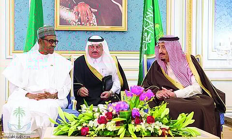 القيادة تُهنئ رئيس نيجيريا بذكرى استقلال بلاده