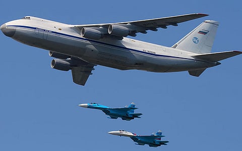 روسيا تُرسل أكبر طائرتين عسكريتين في العالم إلى جنوب إفريقيا