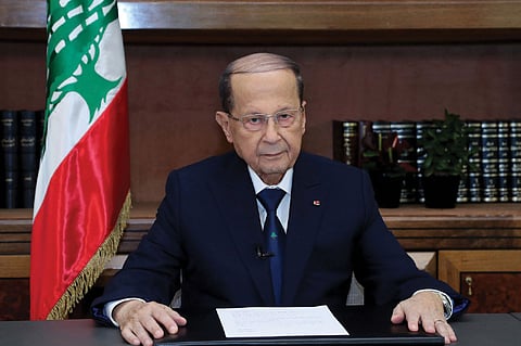 الرئيس اللبناني يطلب من حكومة الحريري الاستمرار في «تصريف الأعمال»