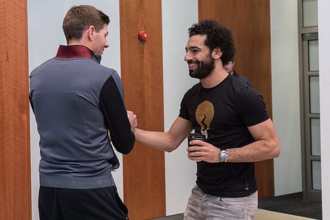 صلاح يقترب من تحطيم رقم جيرارد أسطورة ليفربول