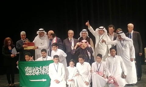 «تعليم الرياض» يفوز بالجائزة الكبرى لأفضل عرض مسرحي بالأردن
