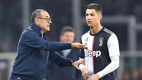 ساري يعلن غياب رونالدو عن لقاء أتالانتا