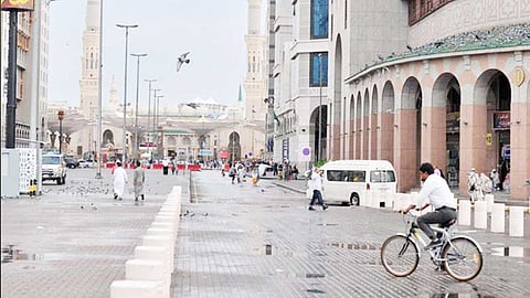 توقعات بحالة ماطرة لمدة يومين على المدينة المنورة