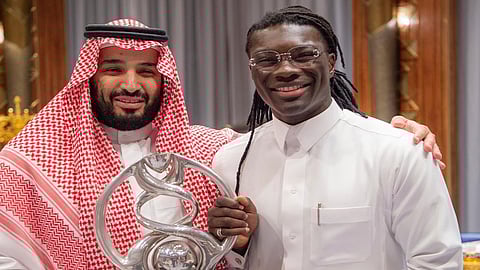 «جوميز» يوجّه رسالة خاصة لولي العهد بعد تكريمه لنجوم الهلال