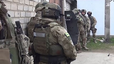 روسيا: اعتقال 5 مسلحين من أنصار داعش خططوا لأعمال إرهابية