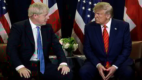ترامب يهنئ «صديقه» جونسون بالفوز في الانتخابات البريطانية