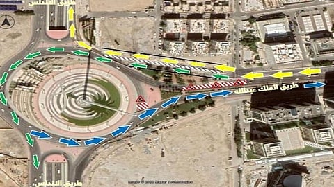 إغلاق المسار الرئيسي لطريق الملك عبدالله بجدة.. و«الأمانة» تحدِّد البدائل