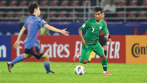 نجم الأخضر الأولمبي يحصد جائرة أفضل لاعب أمام اليابان