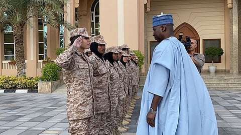 بالفيديو.. رئيس الجمعية العامة للأمم المتحدة يزور نساء أكاديمية أبوظبي العسكرية