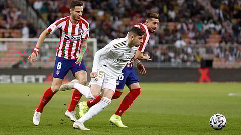 ريال مدريد وأتلتيكو يذهبان للوقت الإضافي لحسم صراع كأس السوبر الإسباني