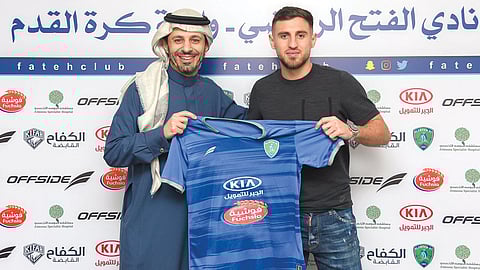 الفتح يتعاقد مع المهاجم الدنماركي باشكيم قادري