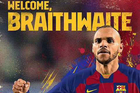 رسميًا.. برشلونة يتعاقد مع الدنماركي برايثوايث