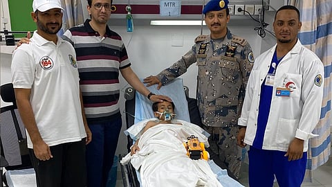 حرس الحدود ينقذ طفلًا من الغرق في منطقة عسير