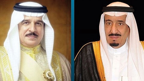 خلال اتصاله بخادم الحرمين.. ملك البحرين يثمن إجراءات السعودية ضد كورونا