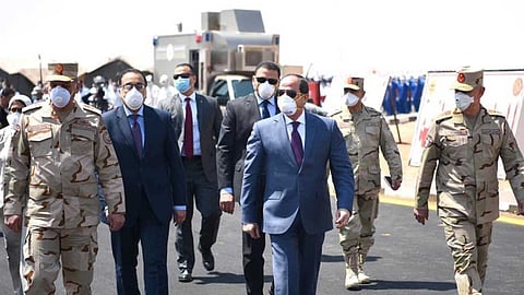 بالصور.. السيسي يوجه رسالة للمصريين حول سيناريوهات مواجهة كورونا