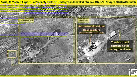 بالأقمار الصناعية.. صور توثق طابقًا سريًّا لإيران قرب دمشق