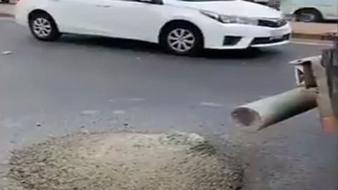 ضبط شاحنة مخالفة لقواعد السلامة والأمان بخميس مشيط