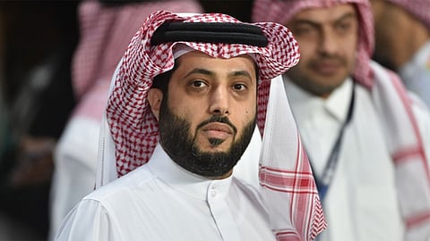 هكذا احتفل تركي آل الشيخ بفوز الهلال بدوري المحترفين