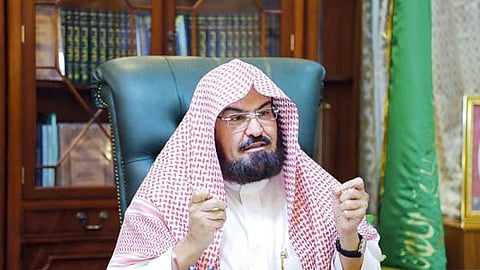 تستمر لمدة 3 أيام.. السديس يطلق فعاليات ملتقى «ذكرى التوحيد والتلاحم والتراحم»