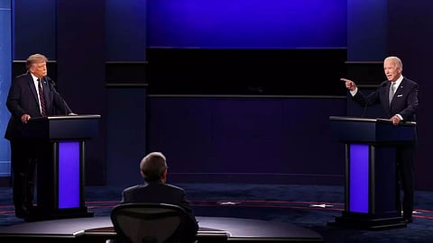 مناظرة ترامب وبايدن الثانية.. ستكون افتراضية في 15 أكتوبر الجاري