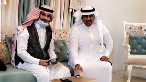مشهور المطرفي يعقد قرانه بمكة