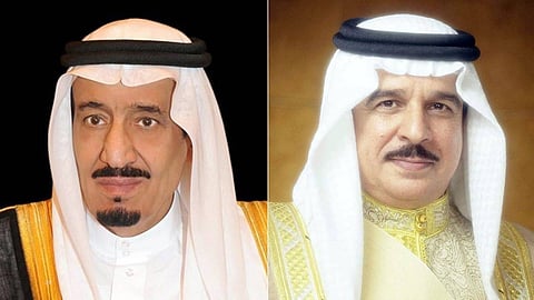 برقية تهنئة من الملك حمد بن عيسى لخادم الحرمين الشريفين