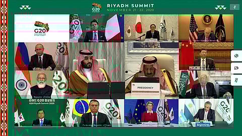 محمد بن راشد: «قمة العشرين» المنصة الاقتصادية الكبرى عالميًّا.. ونشكر السعودية على التنظيم الرائع