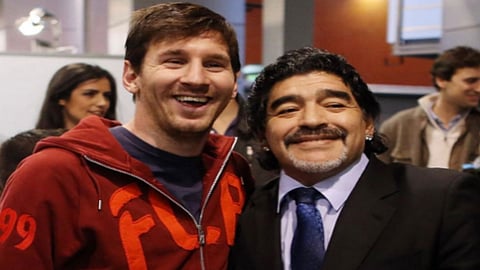 رحيل مارادونا.. ميسي: أحتفظ بكل اللحظات التي جمعتنا معًا