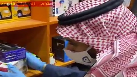 بالفيديو.. ضبط أجهزة بث فضائي داخل مخبأ سري تنتهك حقوق الملكية الفكرية