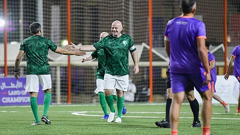 بالصورة.. إنقانتينو يعيد سامي الجابر والدعيع إلى الملاعب