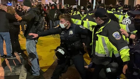 الشرطة الأمريكية: إصابات خطيرة في صفوفنا بعد أحداث «الكابيتول»