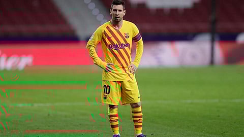 الإصابة تهدد مشاركة ميسي في نصف نهائي كأس السوبر الإسباني