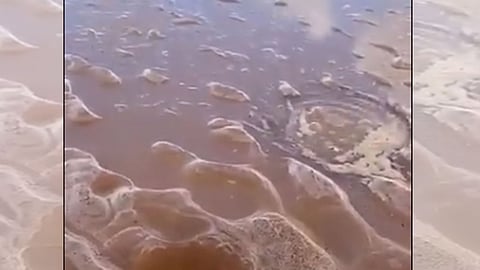 الزعاق يفسر ظاهرة صعود فقاعات هوائية من بحيرة صلاصل بالقصيم