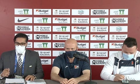 مدرب فلسطين: أريد من اللاعبين تقديم أفضل ما لديهم أمام المنتخب السعودي