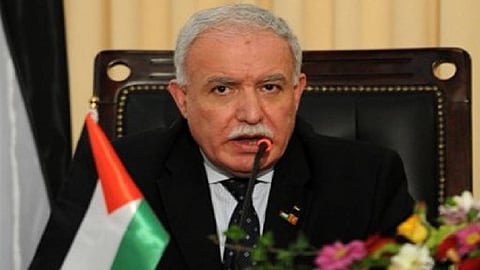 وزير الخارجية الفلسطيني: إسرائيل تمارس نظامًا للفصل العنصري وعدوانها لن يرهبنا