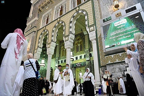 61 gates for entry and exit of worshippers at Grand Mosque in Makkah