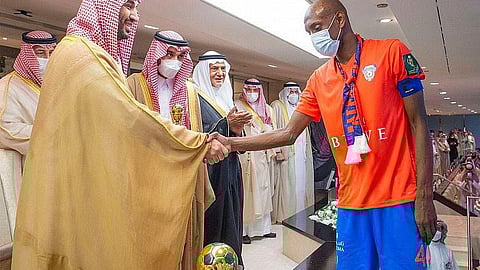 In Photos: Saudi Crown Prince Crowns Winner Al-Fayhaa with the Custodian of the Two Holy Mosques' Cup 2021/2022
