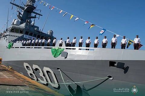 Saudi navy launches new combat ship in Spain