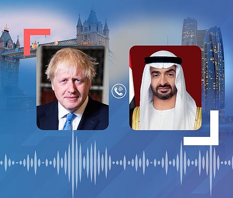 UAE President, British Prime Minister Discuss Issues of Common Interest