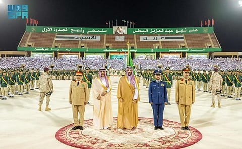 Defense Minister Patronizes Graduation of Cadets from King Abdulaziz Military College